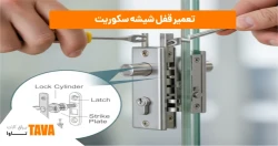 تعمیر قفل شیشه سکوریت